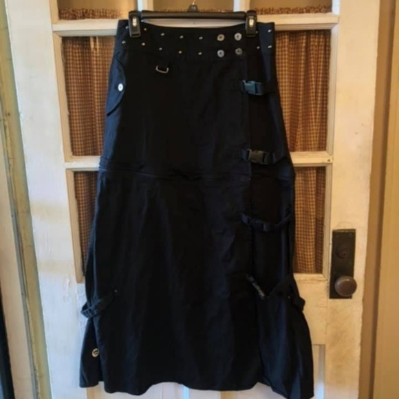 Illig Dresses & Skirts - Rare 1990's Illig Y2K industrial cybergoth skirt